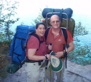 Carol and Seth Stein, Pictured Rocks National Lakeshore, 2014 